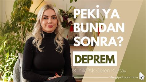 Klinik Psikolog Ceren Kurtay Youtube