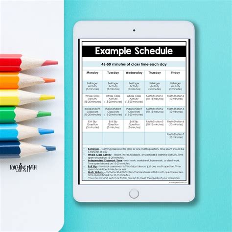 Need Help Lesson Planning The Math Lesson Plans Come With Examples