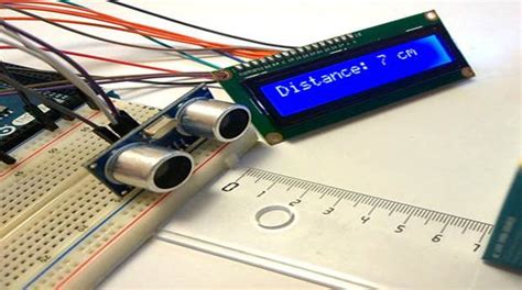 Distance Measurement Using Arduino Ultrasonic Sensor Code