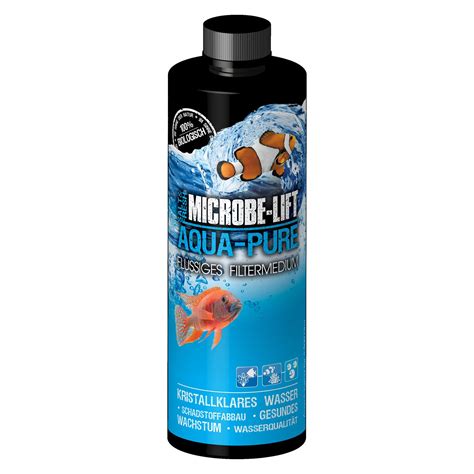 Microbe Lift Aqua Pure Liquid Filter Medium Ml Aquasabi