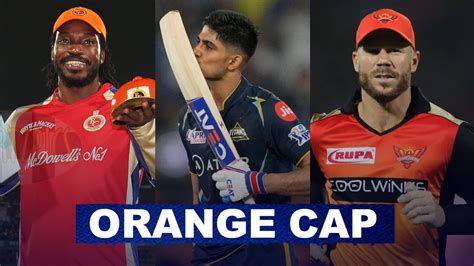 Orange Cap IPL: All IPL Orange Cap winners List 2008-2023