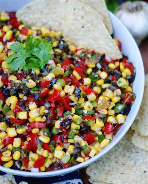 Green Chile Corn Salsa Dip Southern Discourse