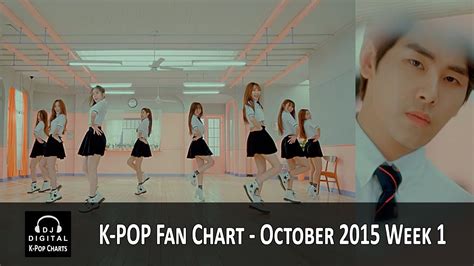 Top K Pop Songs Chart Fan Chart October Week Youtube