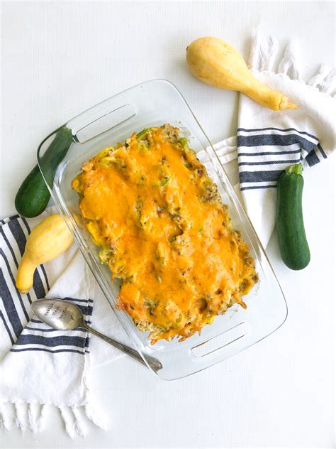 Squash And Zucchini Stuffing Casserole Southern Made Simple