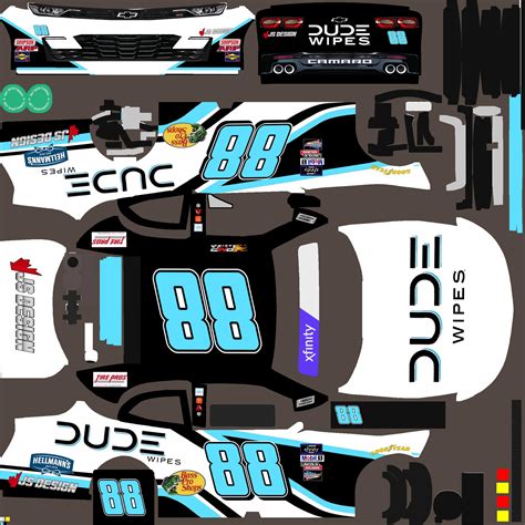 #88 PMR Dude Wipes Camaro by Philip M. - Trading Paints