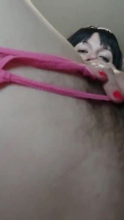 Unforgettable Moment From A Hairy Pussy Has Found A Comfortable