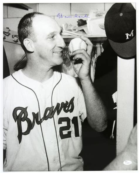 Lot Detail 1963 65 Warren Spahn Milwaukee Braves Kissing The Victory