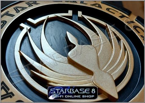 Colonial Seal Plaque Battlestar Galactica Bsg Eaglemoss Collection