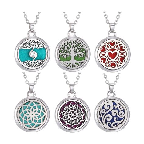 Geurketting Aromatherapie Hanger Parfum Verdeler Tree Of Life