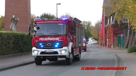 Ankunft Neufahrzeug LF20 Freiwillige Feuerwehr Stadt Glücksburg