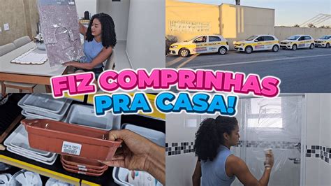 Comprinhas que Fiz pra Casa Lavei o Banheiro Exame de Direção e Loja