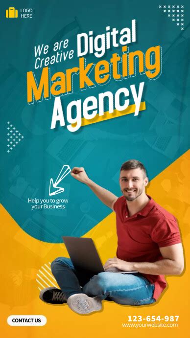 Digital Marketing Agency Facebook Instagram S Template Postermywall