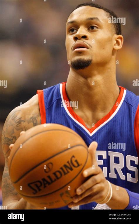 Philadelphia 76ers Guard Kj Mcdaniels 14 During An Nba Basketball