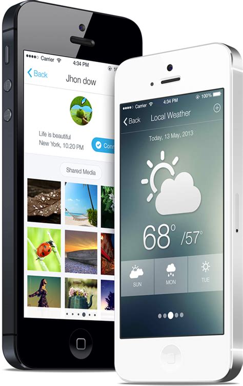 mobile ui elements  behance