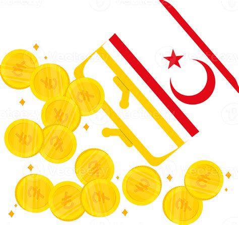 Free Northern Cyprus Flag Hand Drawnturkish New Lira Hand Drawn