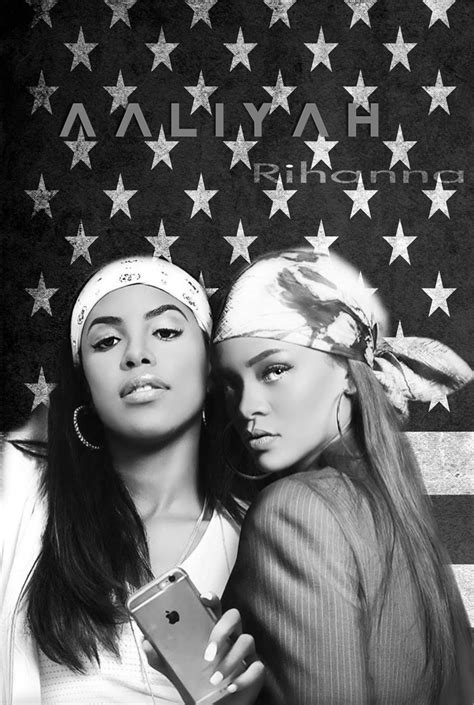 Aaliyah And Rihanna