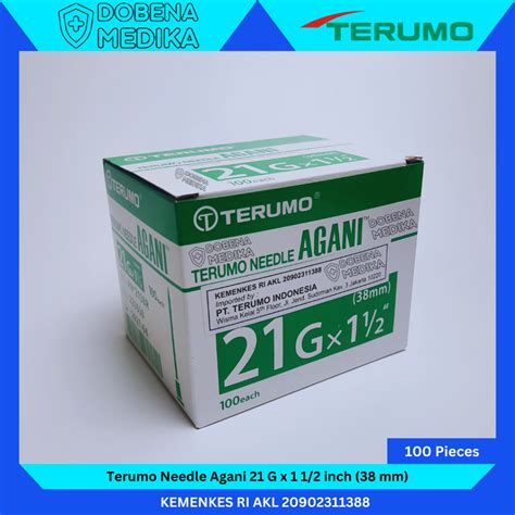 Jual Needle Terumo AGANI 21 G Isi 100 Shopee Indonesia