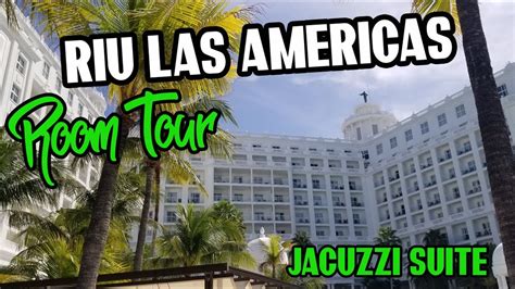 Riu Las Americas Jacuzzi Suite Room Tour Youtube