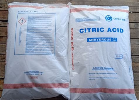 Hoá Chất Acid Citric Anhydrous C6h8o7 Trung Quốc Mới 100 Giá 23 000đ Gọi 0778899811