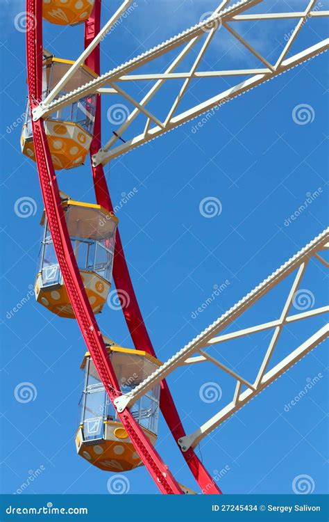 Some Cabins at Ferris Wheel Stock Photo - Image of wheel, cabin: 27245434