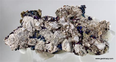 Calcite With Chalcopyrite Geokrazy Minerals