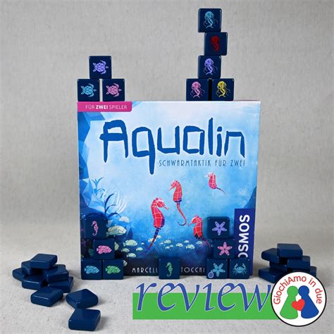 Aqualin Recensione By Giochiamo In Due Board Games Francesco