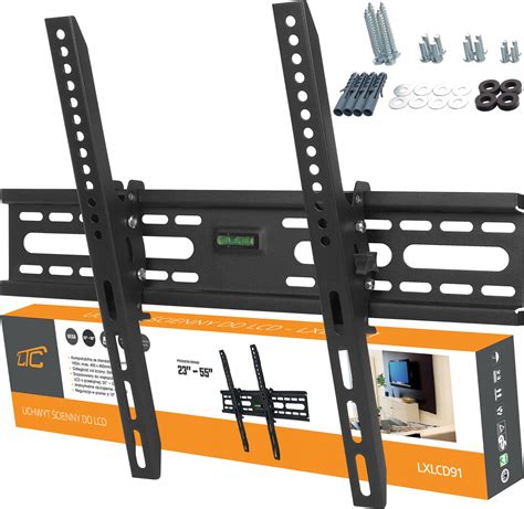 MOCNY UCHWYT TV ŚCIENNY DO TELEWIZORA 23 55 CALI Sklep Opinie Cena