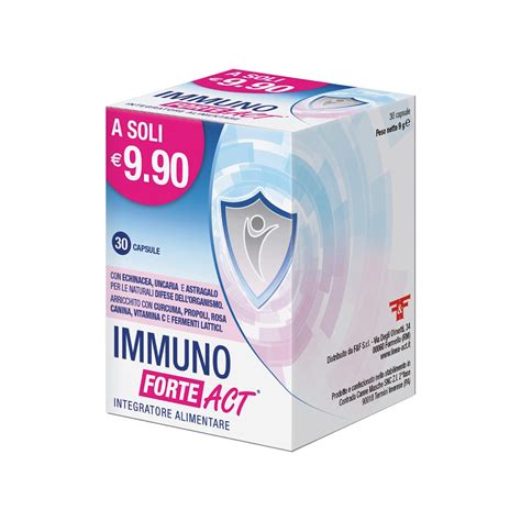 Immuno Forte Act Compresse Di Linea Act Bestbody It