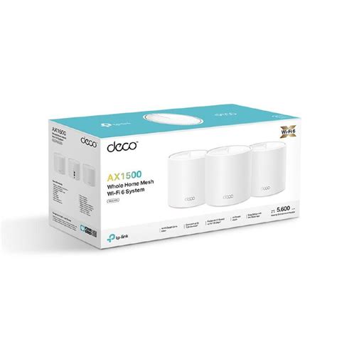 Tp Link Deco X10 Ax1500 Whole Home Mesh Wi Fi 6 System 3 Pack Noel