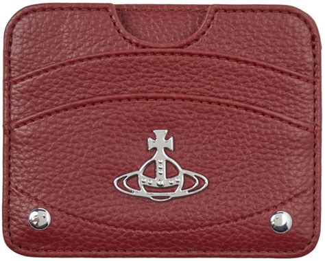 Vivienne Westwood Red Half Moon Card Holder Ssense