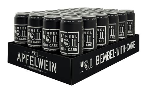 24x Bembel With Care Apfelwein Pur Dosen Versandkostenfrei SW10222