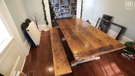 Heavy Duty Built Reclaimed Wood Table Blog