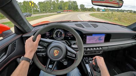 Porsche Gt Pov Test Drive Binaural Audio Youtube