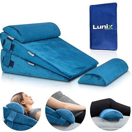 Amazon Lunix Lx Pcs Orthopedic Bed Wedge Pillow Set Post