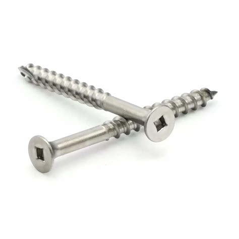 Bugle Flat Head Square Drive Stainless Steel Decking Screw Type