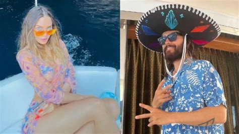 Belinda Y Jared Leto De Vacaciones Juntos Desde El Balcon