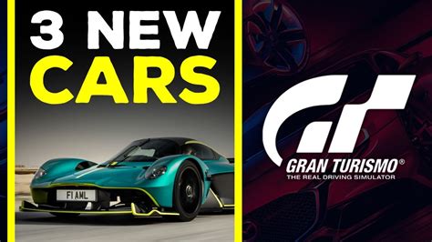 Gt New Cars To Gran Turismo June Update Youtube