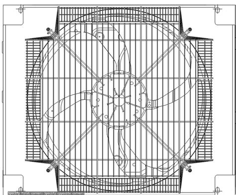 Split Air Conditioner Compressor System Design In Autocad D Drawing