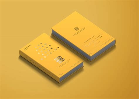 Premium Psd 5x8 Hard Cover Book Mockup