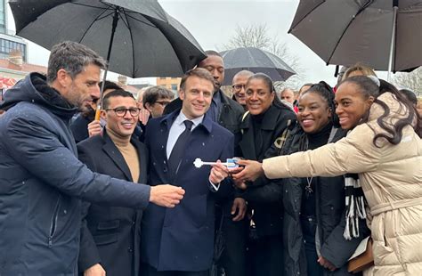 Il Villaggio Degli Atleti Di Parigi 2024 Inaugurato Da Emmanuel Macron