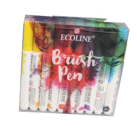 Royal Talens Ecoline Brush Pen 20 Set