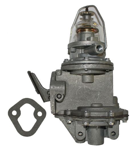 Chevy Parts Fuel Pump With Vacuum Pump Glass Bowl