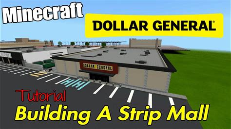 Minecraft Strip Mall