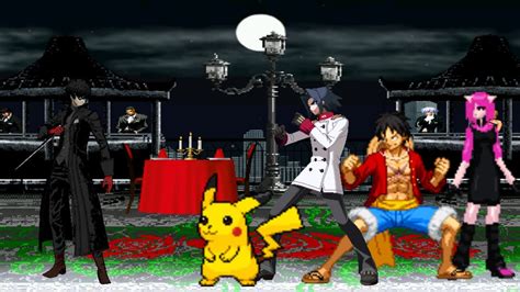 Mugen Batallas Versus Joker Vs Anime Team Youtube