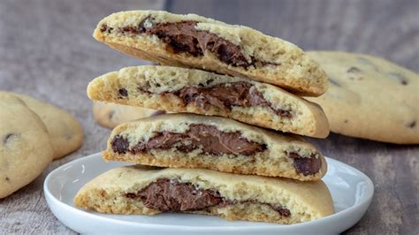 Sorprendentes Galletas Rellenas De Nutella YouTube