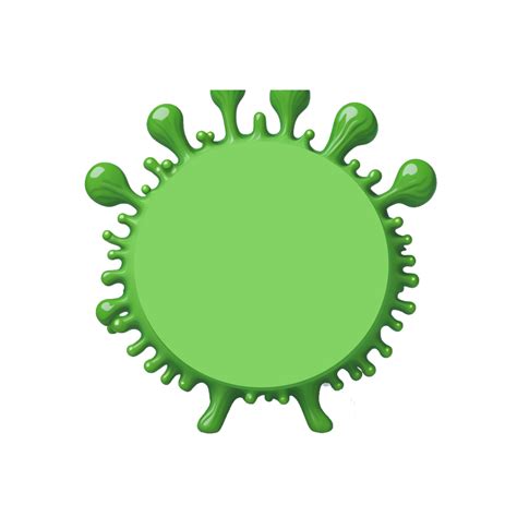 Faceless Germ Cartoon Illustration Virus Clipart Infectious Agent Clipart Harmful Organism