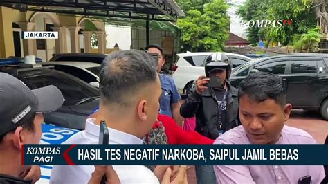 Hasil Tes Negatif Narkoba Saipul Jamil Dinyatakan Bebas Video