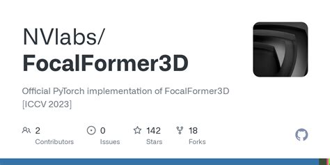 Github Nvlabs Focalformer D Official Pytorch Implementation Of