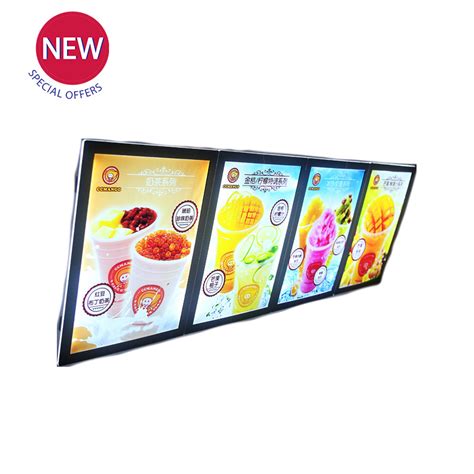 High Brightness Hanging Window Display Advertising Display Inch