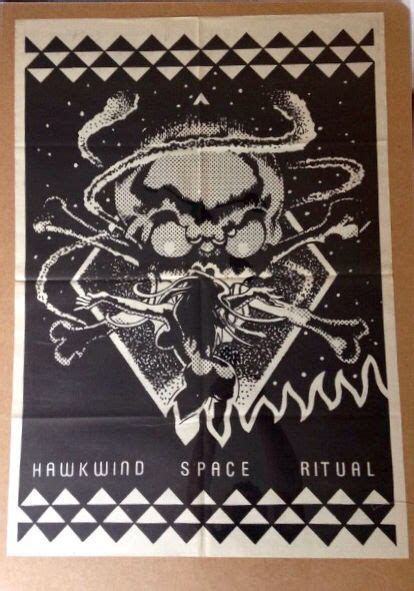 Hawkwind Empire Pool It Benifit Program Poster Not Space Ritual